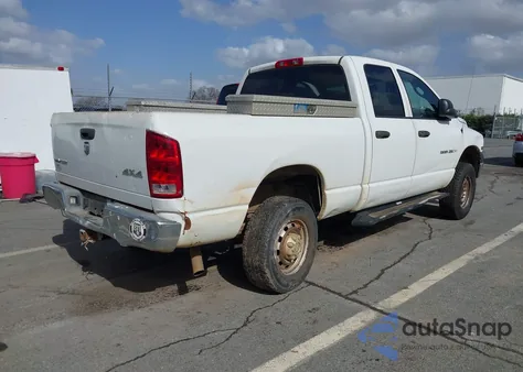 2005 Dodge Ram 2500 St from USA, damaged, VIN 3D7KS28DX5G799994